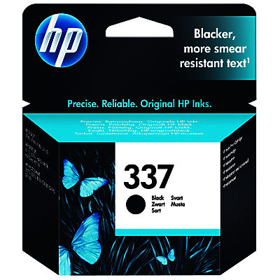 HP 337 Inkjet Cartridge, Black, C9364EE